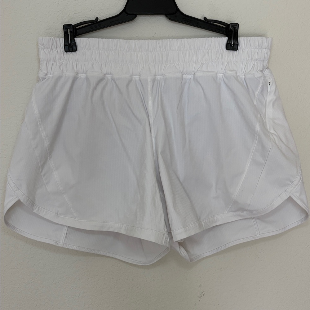 NEW Lululemon Track That Short *5" White Size 12 large - Picture 5 of 9